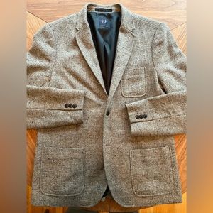 Gap brushed tweed blazer L